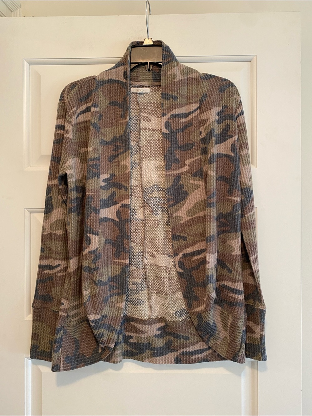 Maurices camo cardigan